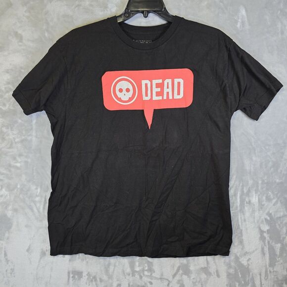 Hot Topic Other - Sword Art Online Dead t- shirt XL Black Emo Grunge Anime Hot Topic Goth Punk